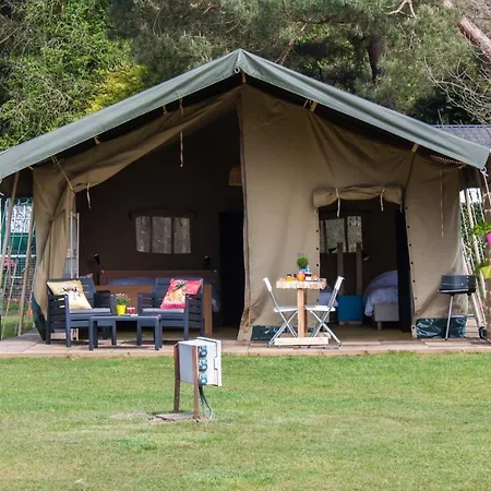 אוהל מפואר Vakantiebungalow En Glamping Op De Veluwe