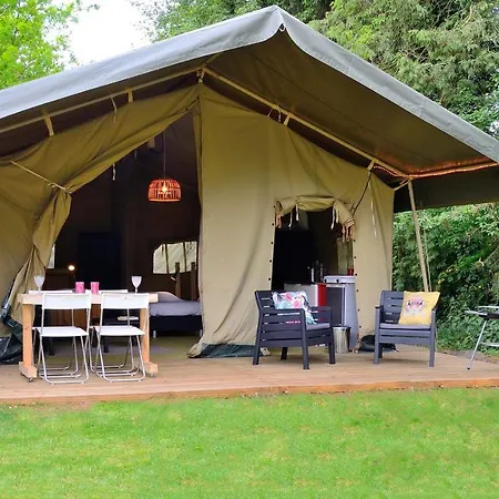 אוהל מפואר Vakantiebungalow En Glamping Op De Veluwe